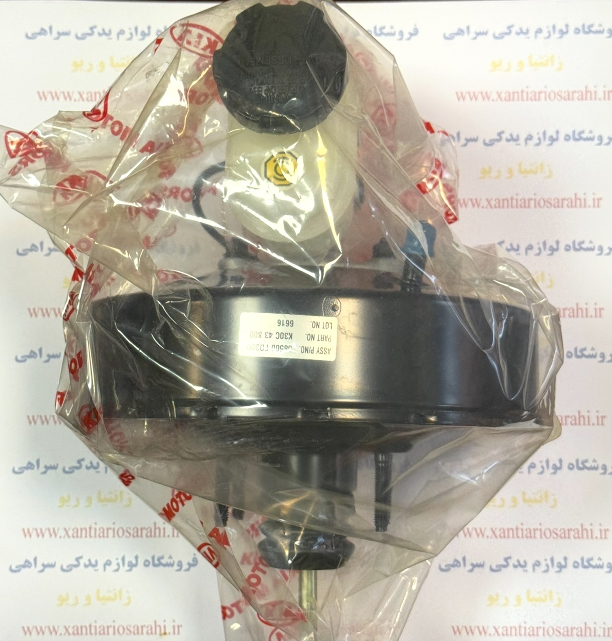 بوستر وپمپ ترمز ریو کامل اصلی
